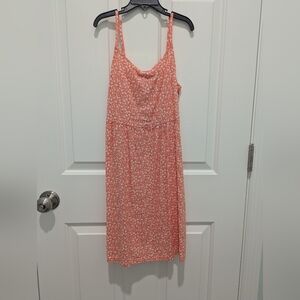 Girls Old Navy Coral Floral Sundress